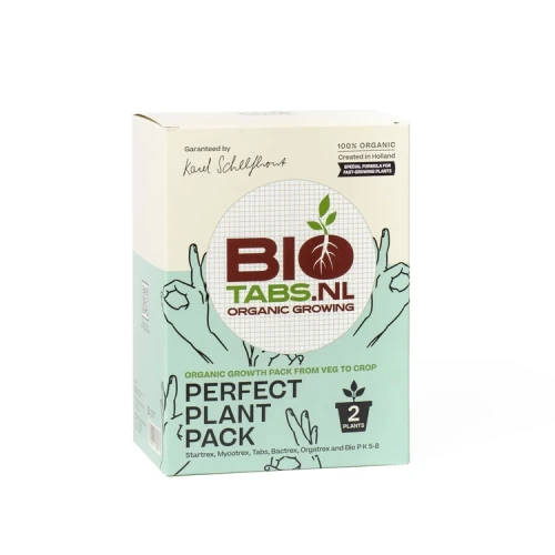 Biotabs Perfect Plant Pack - organiczny zestaw nawozów, 2 rośliny Growshop -sklep ogrodniczy we Wrocławiu, Warszawie i Poznaniu