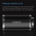AC Infinity Carbon Filter fi 200mm 1300 m3/h filtr węglowy premium  Growshop -sklep ogrodniczy we Wrocławiu, Warszawie i Poznaniu