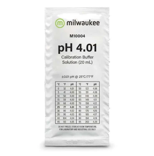 Milwaukee - Fluid do kalibracji pH4.01 20ml Growshop -sklep ogrodniczy we Wrocławiu, Warszawie i Poznaniu