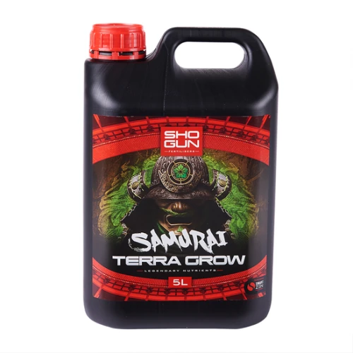 SHOGUN SAMURAI TERRA GROW 10L - ODŻYWKA MINERALNA DLA ROŚLIN UPRAWIANYCH W GLEBIE  Growshop -sklep ogrodniczy we Wrocławiu, Warszawie i Poznaniu
