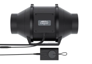 WENTYLATOR CROCO 345M3/H FI100MM POTENCJOMETR Growshop - sklep ogrodniczy we Wrocławiu, Warszawie i Poznaniu