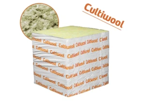 Cultiwool kostka wełny mineralnej (75x75x65mm) Growshop - sklep ogrodniczy we Wrocławiu, Warszawie i Poznaniu