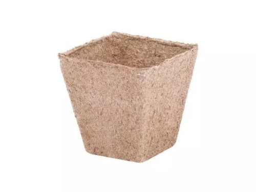 Doniczka torfowa kwadratowa 8x8cm Growshop -sklep ogrodniczy we Wrocławiu, Warszawie i Poznaniu
