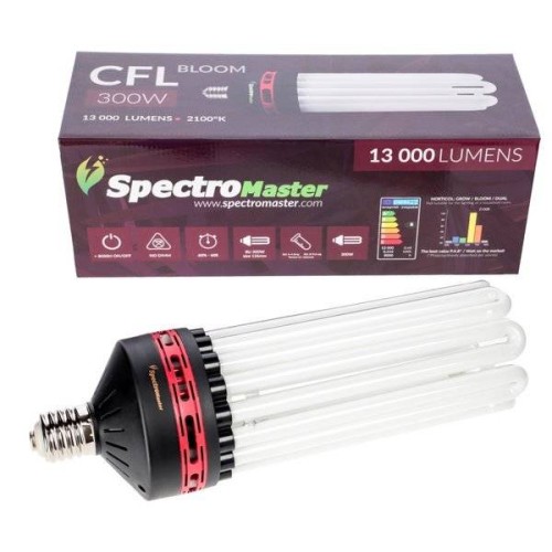 Lampa energooszczędna CFL 300W Bloom 2100K Spectromaster Growshop -sklep ogrodniczy we Wrocławiu, Warszawie i Poznaniu