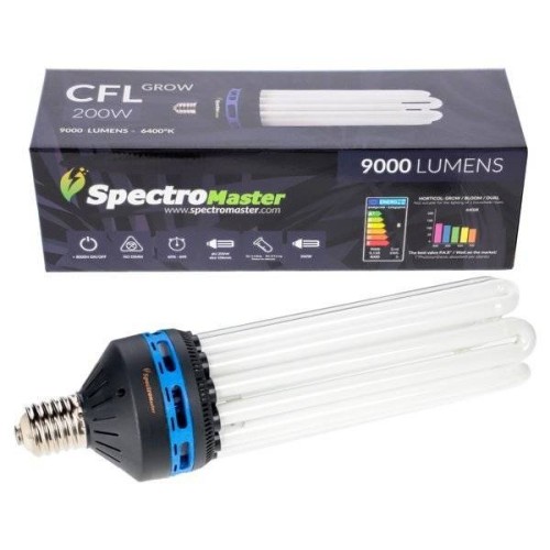 Lampa energooszczędna CFL 200W Grow 6400K Spectromaster Growshop -sklep ogrodniczy we Wrocławiu, Warszawie i Poznaniu