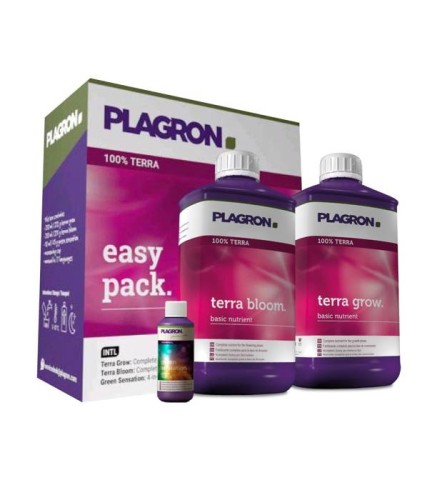 Plagron zestaw nawozów Easy Pack Terra - 4 rośliny Growshop -sklep ogrodniczy we Wrocławiu, Warszawie i Poznaniu