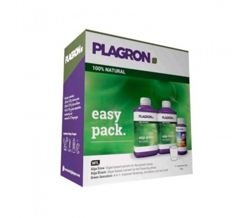 Plagron zestaw nawozów Easy Pack Natural - 4 rośliny BIO Growshop -sklep ogrodniczy we Wrocławiu, Warszawie i Poznaniu