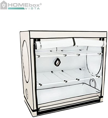 Growbox HOMEBOX AMBIENT WHITE PAR+ , 125x65x120cm - VISTA  Growshop -sklep ogrodniczy we Wrocławiu, Warszawie i Poznaniu