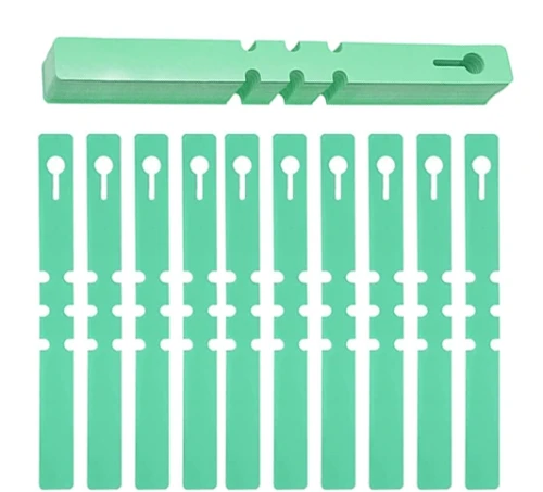 Herbgarden Plant Wrap Tags Green - samozaciskowe etykiety na rośliny 2x21cm | 100szt (1) Growshop -sklep ogrodniczy we Wrocławiu, Warszawie i Poznaniu